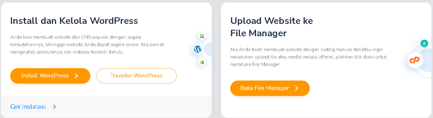 Cara Install WordPress di cPanel 